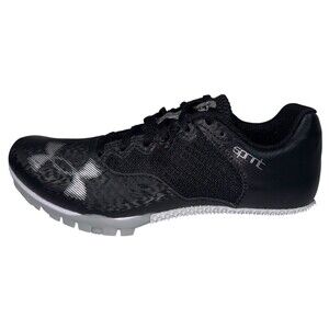Under Armour Womens Size 8.5 Track Shoes Running Kick Sprint 4 Bag Spikes Key